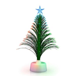 LED Christmas Tree Centerpiece Green Light Up Christmas Decoration